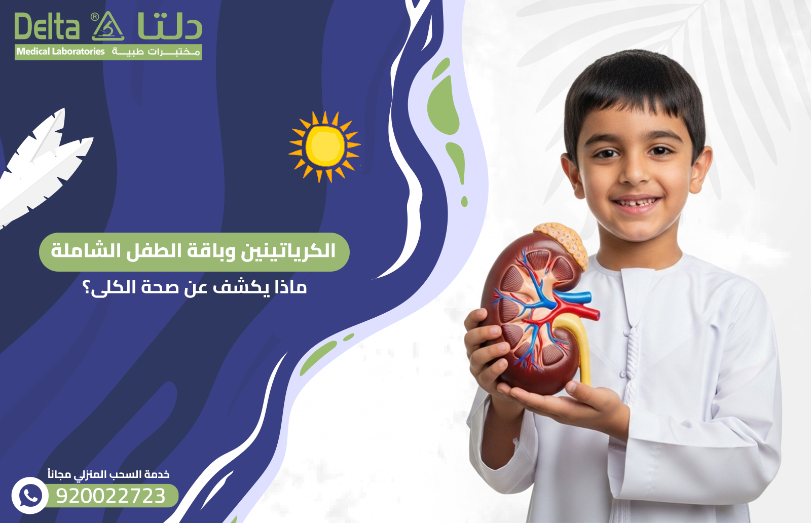 الكرياتينين وباقة الطفل الشاملة