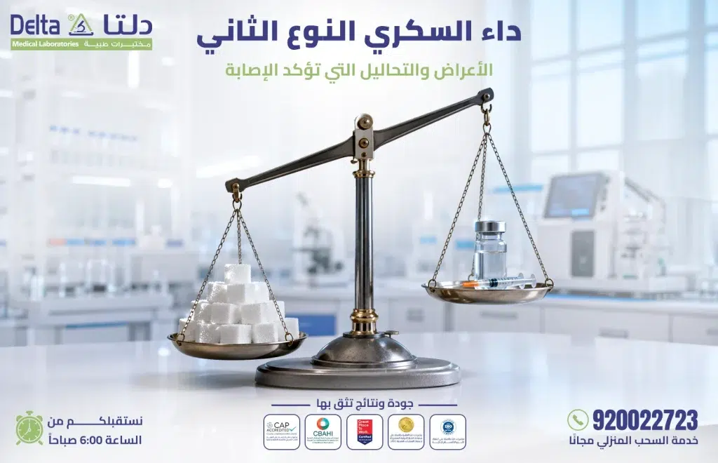 داء السكري النوع الثاني وأعراضه والتحاليل المؤكدة للإصابة