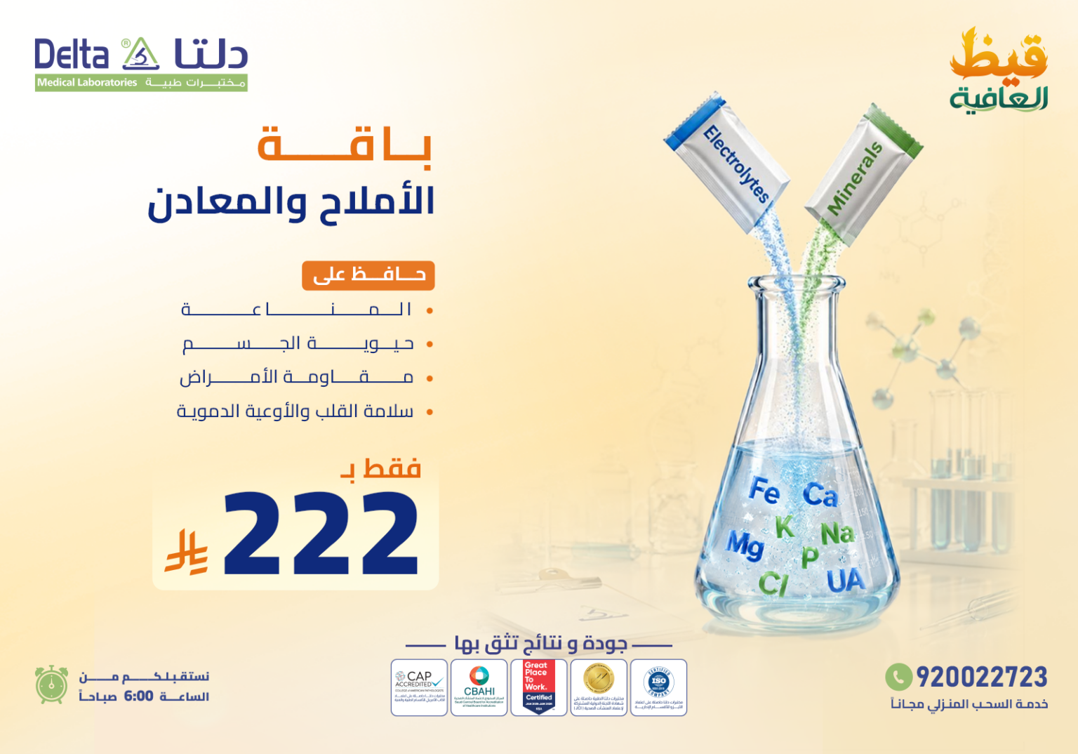 باقة الأملاح والمعادن
