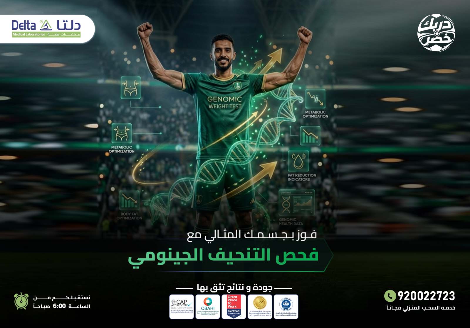 باقة التنحيف الجينومي قباس موقع