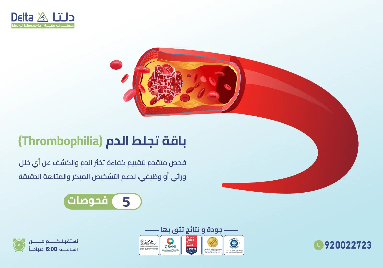 Blood Clotting Package (Thrombophilia)